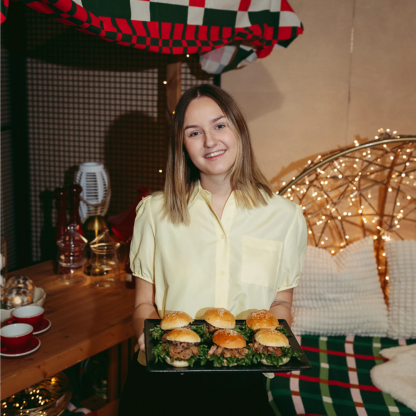 Brita rebitud sealihaga burgerid